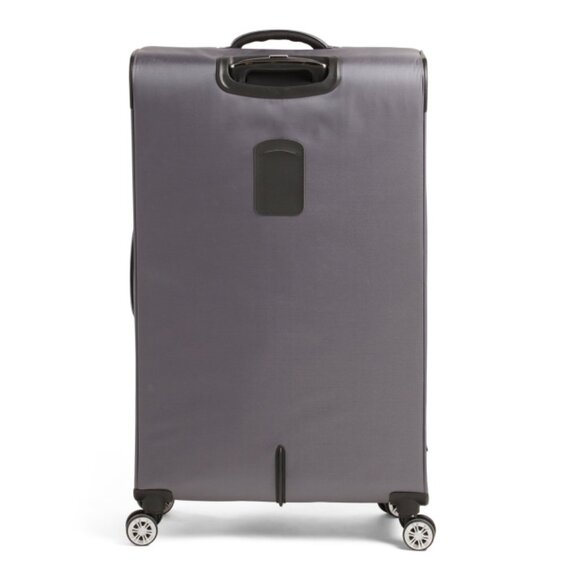 LONDON FOG Steel Grey 30in Coventry Softside Spinner - Picture 2 of 2